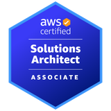 AWS Solutions Architect - Associate badge