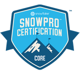 Snowflake SnowPro Core badge